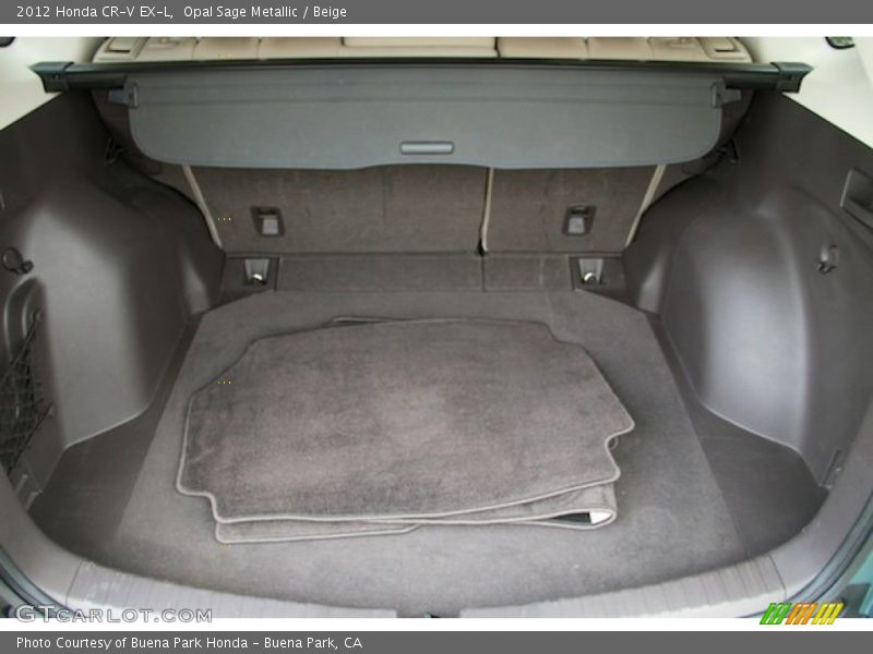 Opal Sage Metallic / Beige 2012 Honda CR-V EX-L