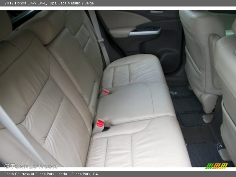 Opal Sage Metallic / Beige 2012 Honda CR-V EX-L