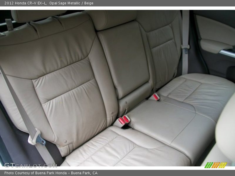 Opal Sage Metallic / Beige 2012 Honda CR-V EX-L