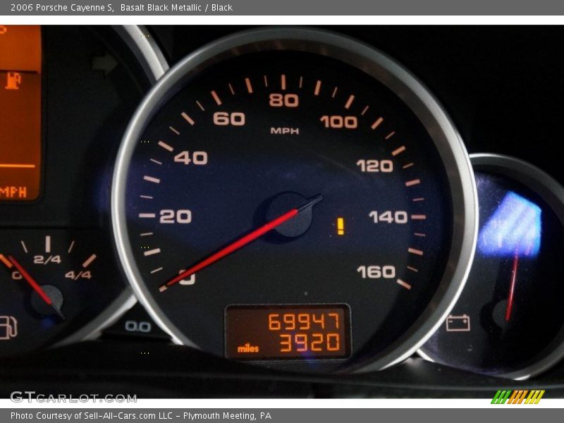 Basalt Black Metallic / Black 2006 Porsche Cayenne S