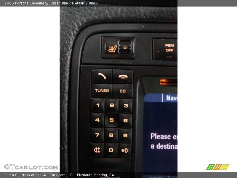 Basalt Black Metallic / Black 2006 Porsche Cayenne S