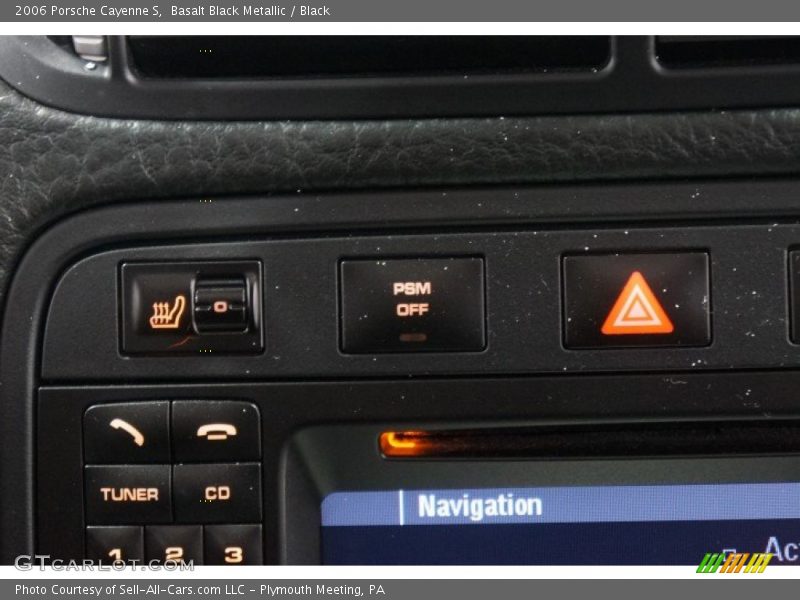 Basalt Black Metallic / Black 2006 Porsche Cayenne S