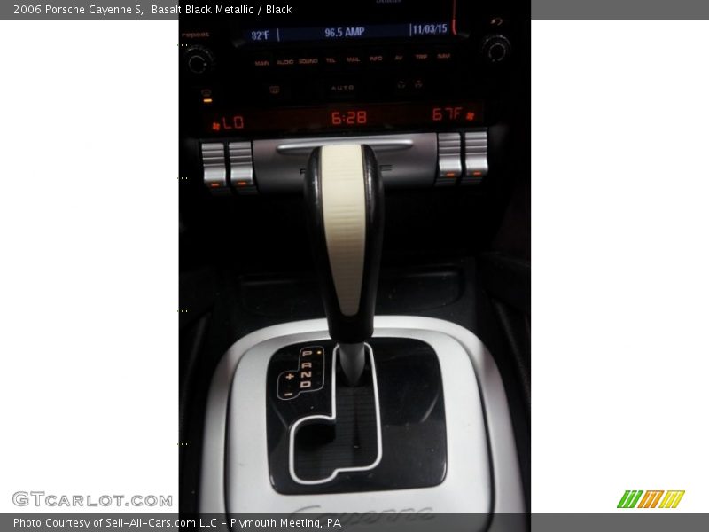 Basalt Black Metallic / Black 2006 Porsche Cayenne S