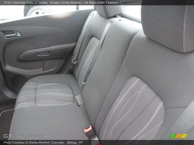Dragon Green Metallic / Jet Black/Dark Titanium 2016 Chevrolet Sonic LT Sedan