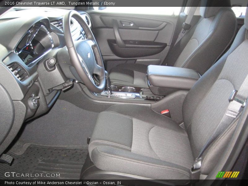 Tungsten Metallic / Ebony 2016 Chevrolet Traverse LT AWD