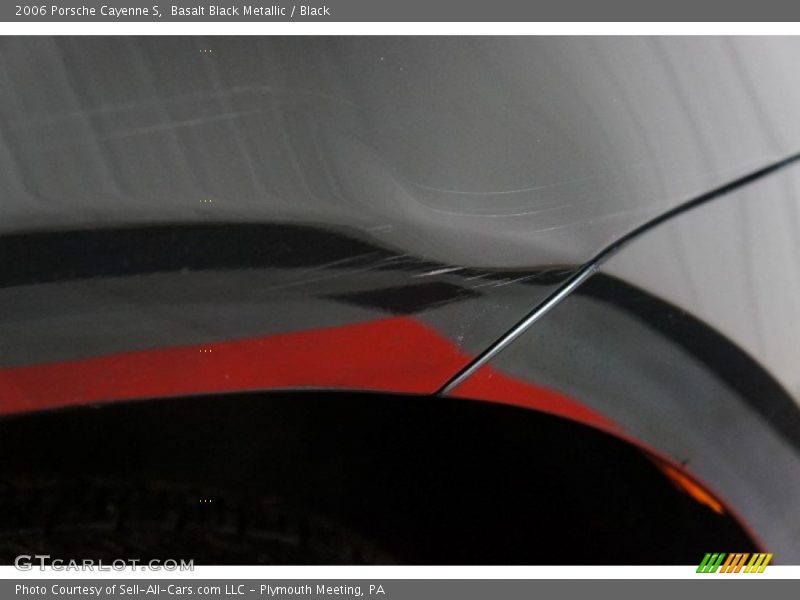 Basalt Black Metallic / Black 2006 Porsche Cayenne S