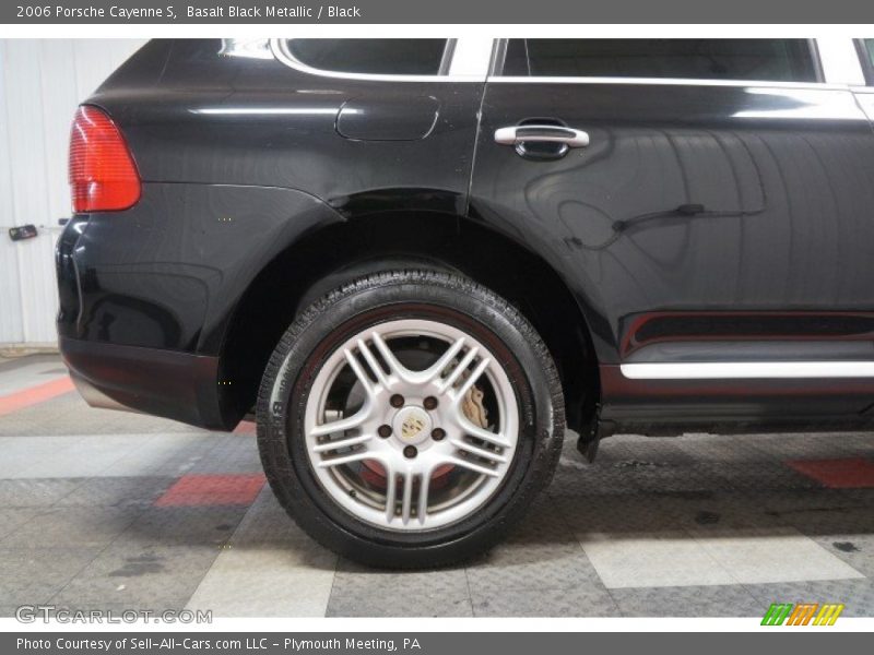 Basalt Black Metallic / Black 2006 Porsche Cayenne S