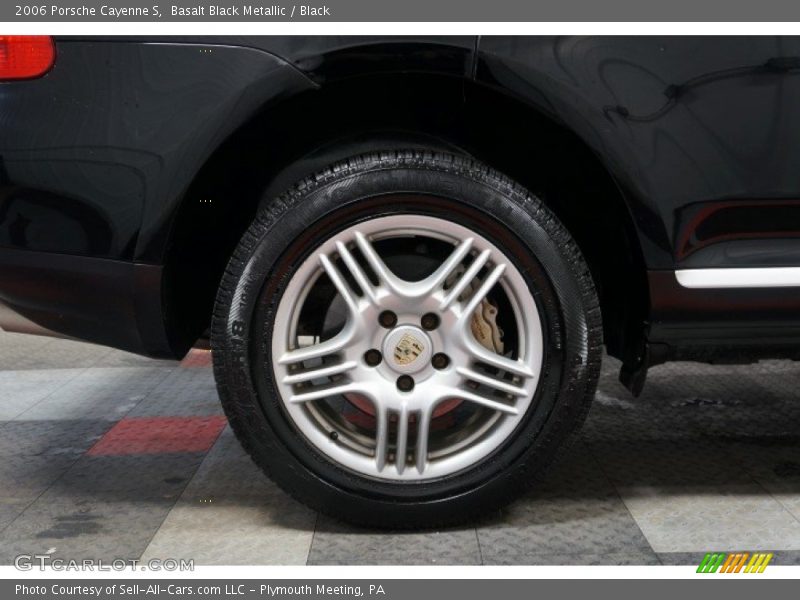 Basalt Black Metallic / Black 2006 Porsche Cayenne S