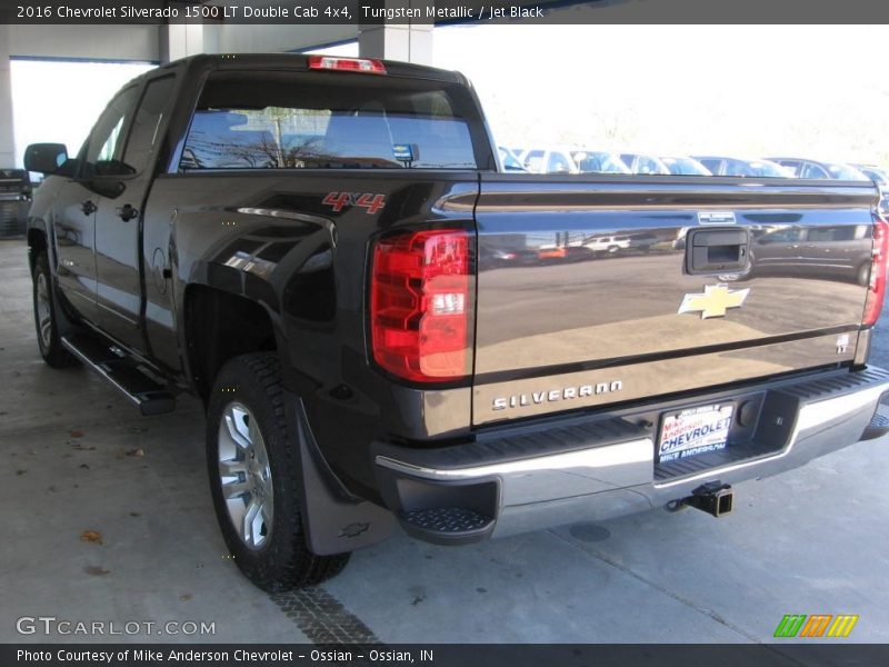 Tungsten Metallic / Jet Black 2016 Chevrolet Silverado 1500 LT Double Cab 4x4