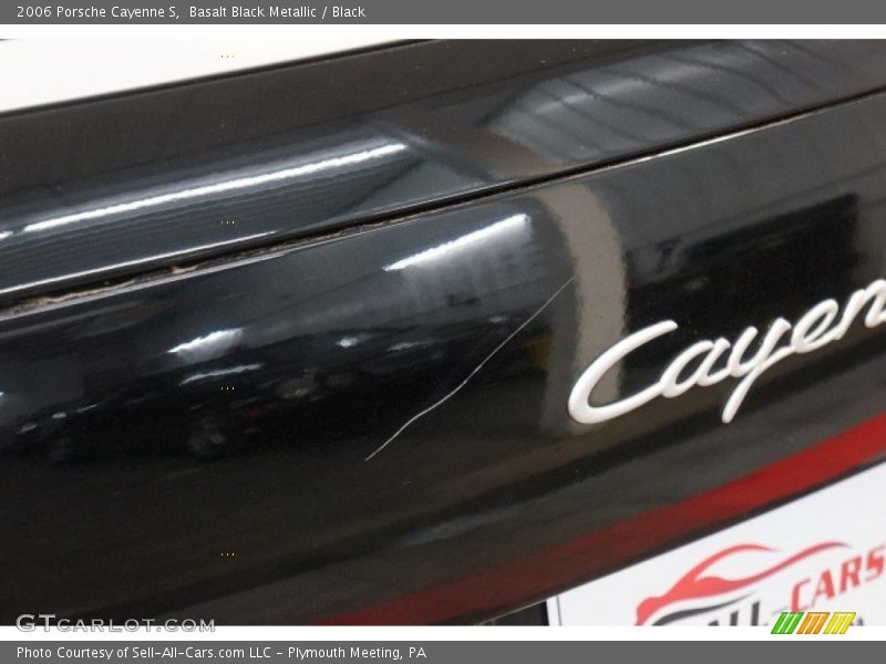 Basalt Black Metallic / Black 2006 Porsche Cayenne S