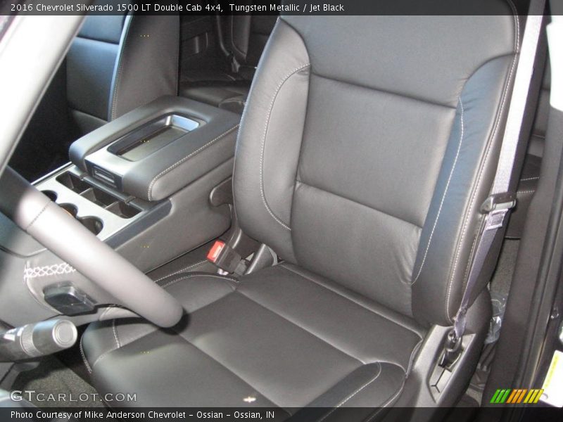 Tungsten Metallic / Jet Black 2016 Chevrolet Silverado 1500 LT Double Cab 4x4