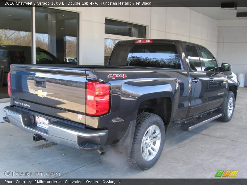 Tungsten Metallic / Jet Black 2016 Chevrolet Silverado 1500 LT Double Cab 4x4