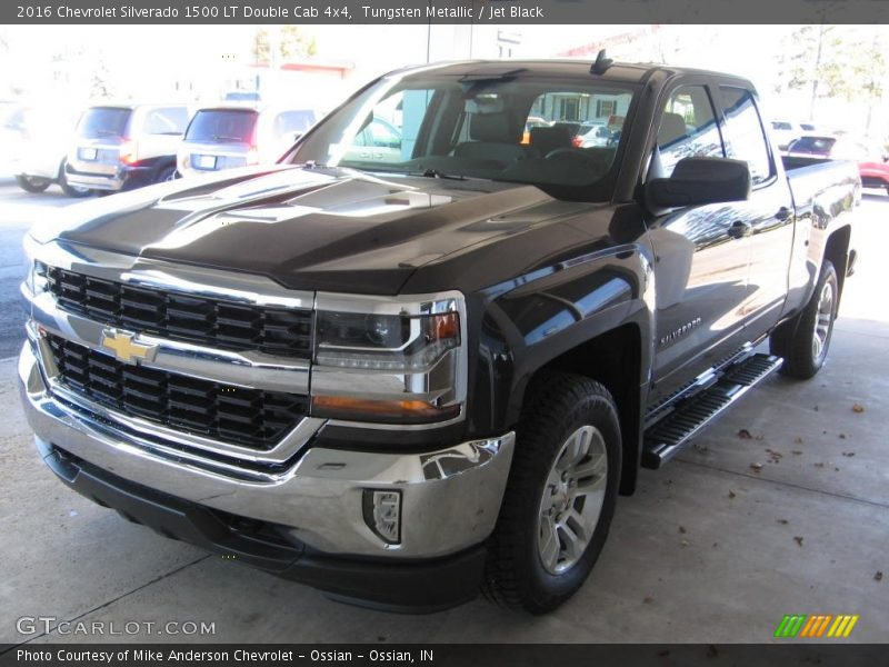 Tungsten Metallic / Jet Black 2016 Chevrolet Silverado 1500 LT Double Cab 4x4