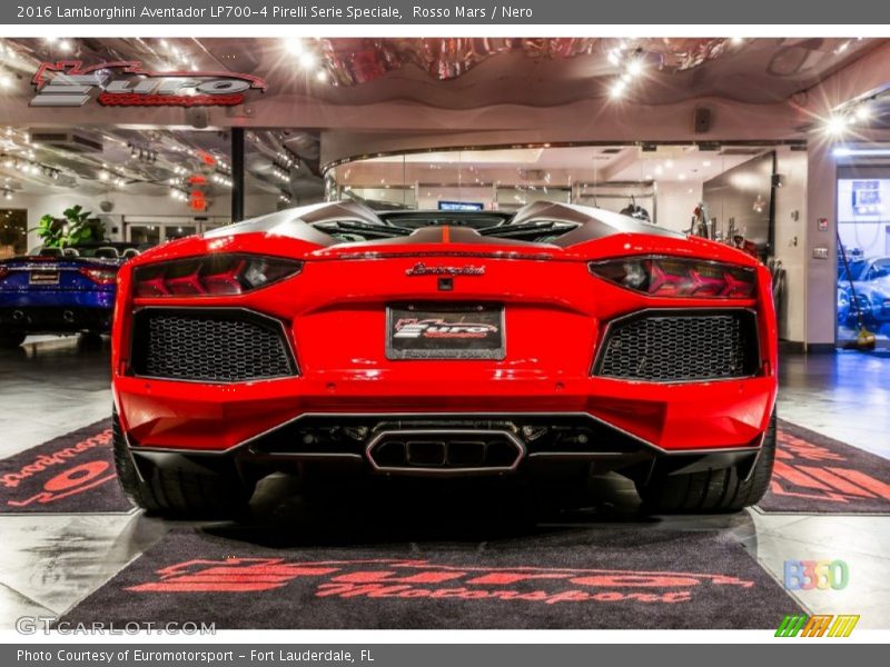 Rosso Mars / Nero 2016 Lamborghini Aventador LP700-4 Pirelli Serie Speciale