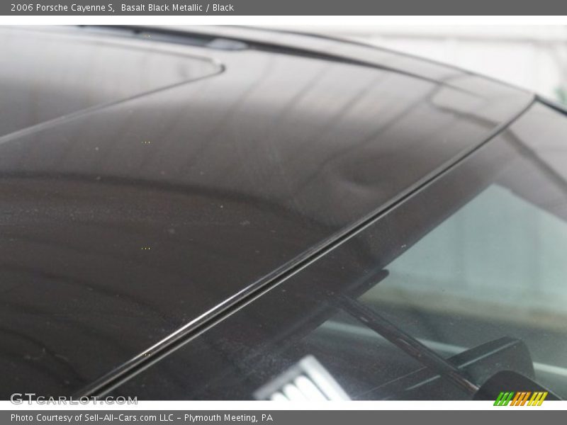 Basalt Black Metallic / Black 2006 Porsche Cayenne S