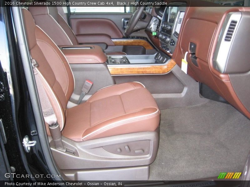  2016 Silverado 1500 High Country Crew Cab 4x4 High Country Saddle Interior