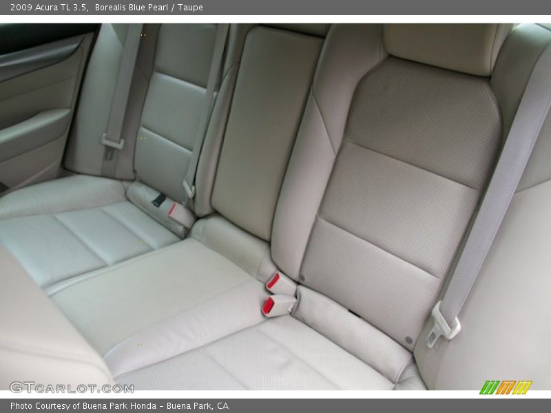 Borealis Blue Pearl / Taupe 2009 Acura TL 3.5