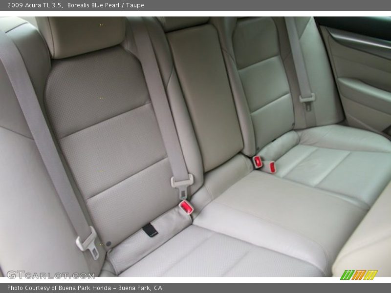Borealis Blue Pearl / Taupe 2009 Acura TL 3.5