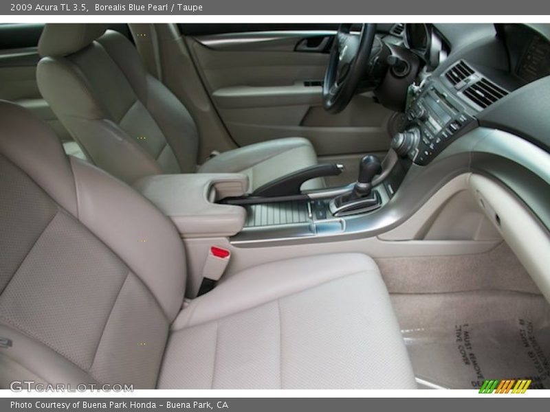 Borealis Blue Pearl / Taupe 2009 Acura TL 3.5