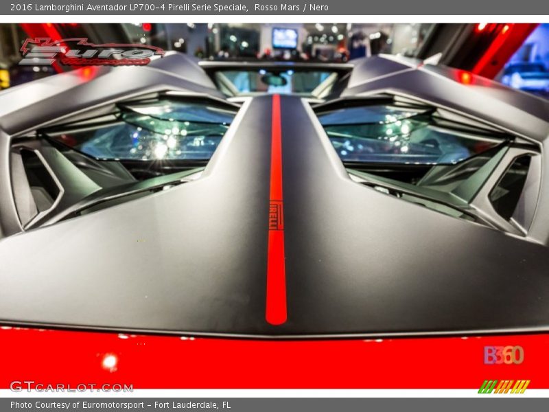 Rosso Mars / Nero 2016 Lamborghini Aventador LP700-4 Pirelli Serie Speciale
