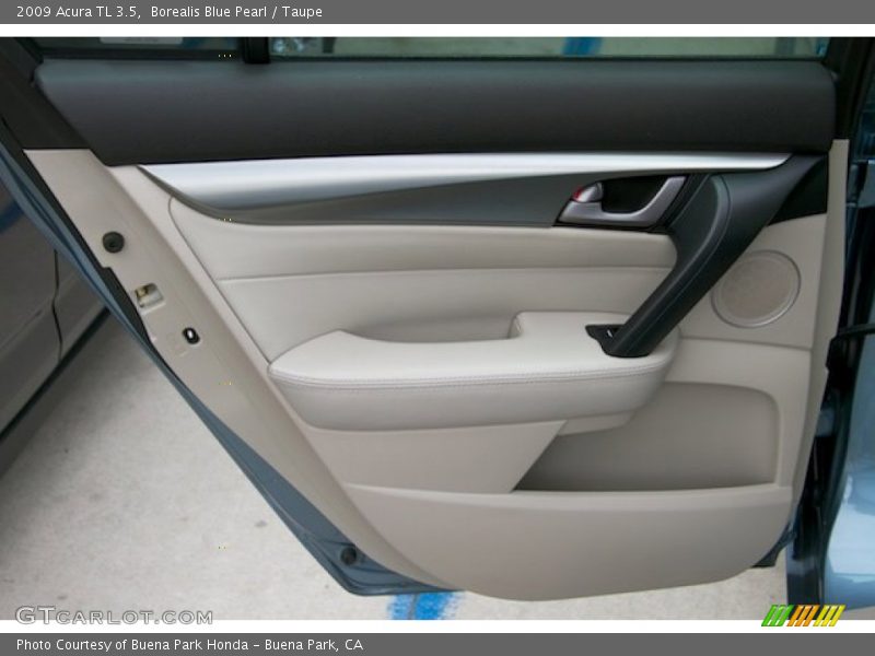 Borealis Blue Pearl / Taupe 2009 Acura TL 3.5