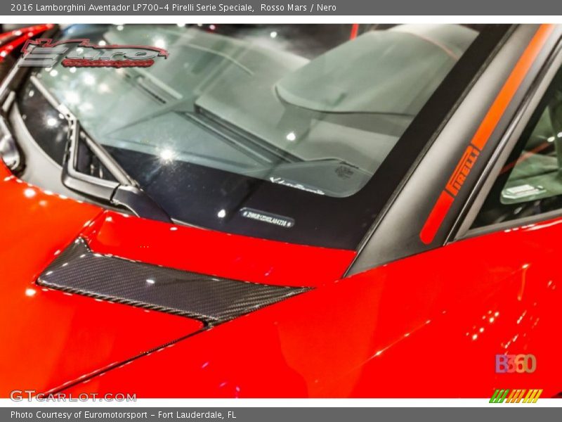 Rosso Mars / Nero 2016 Lamborghini Aventador LP700-4 Pirelli Serie Speciale