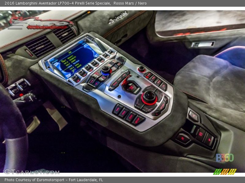 Rosso Mars / Nero 2016 Lamborghini Aventador LP700-4 Pirelli Serie Speciale