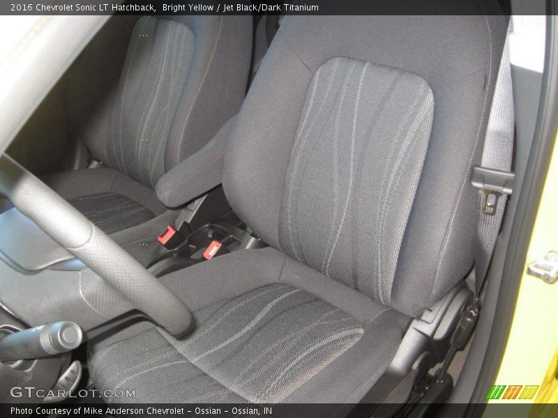 Bright Yellow / Jet Black/Dark Titanium 2016 Chevrolet Sonic LT Hatchback