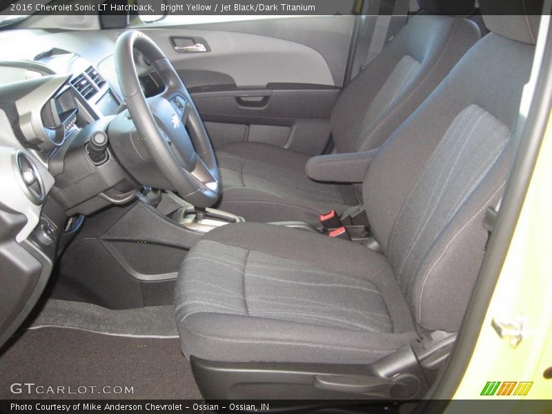 Bright Yellow / Jet Black/Dark Titanium 2016 Chevrolet Sonic LT Hatchback