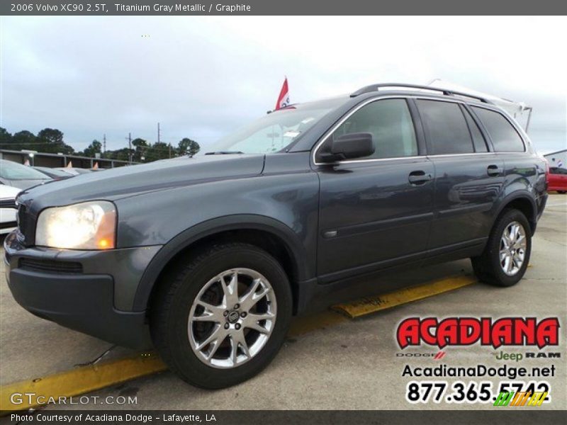 Titanium Gray Metallic / Graphite 2006 Volvo XC90 2.5T