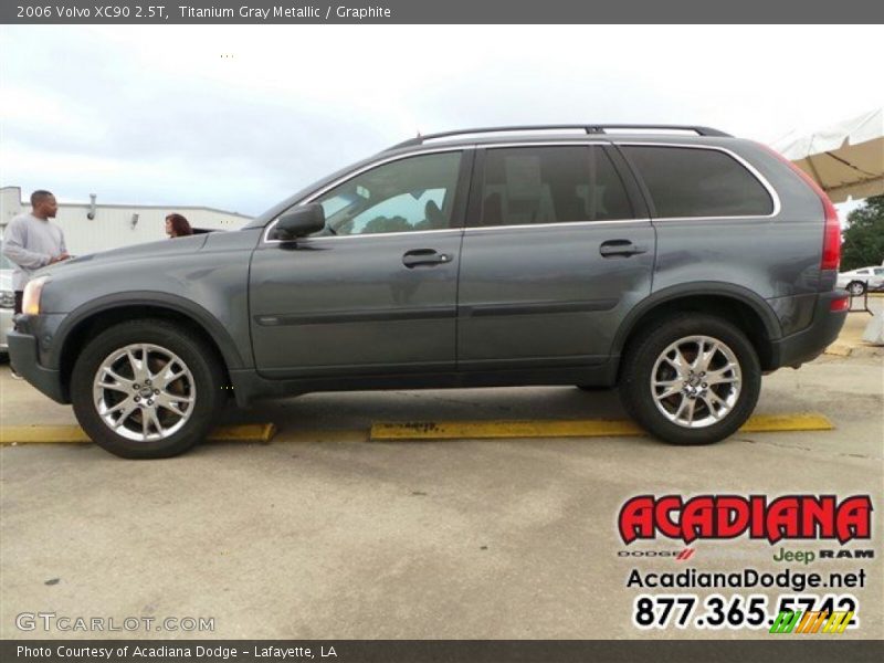 Titanium Gray Metallic / Graphite 2006 Volvo XC90 2.5T