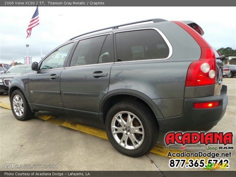 Titanium Gray Metallic / Graphite 2006 Volvo XC90 2.5T