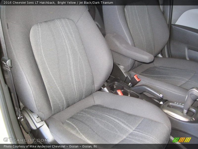 Bright Yellow / Jet Black/Dark Titanium 2016 Chevrolet Sonic LT Hatchback