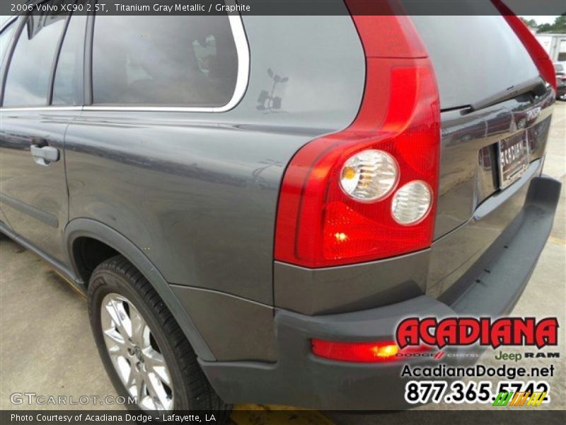 Titanium Gray Metallic / Graphite 2006 Volvo XC90 2.5T