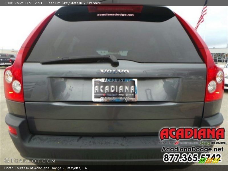 Titanium Gray Metallic / Graphite 2006 Volvo XC90 2.5T