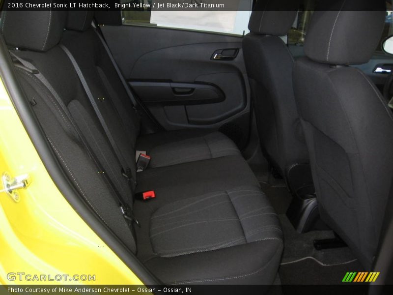 Bright Yellow / Jet Black/Dark Titanium 2016 Chevrolet Sonic LT Hatchback