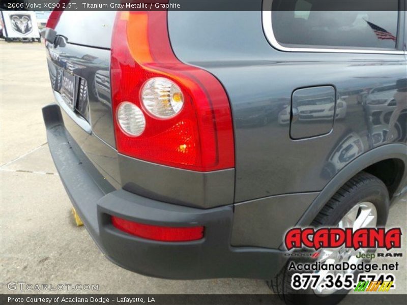Titanium Gray Metallic / Graphite 2006 Volvo XC90 2.5T