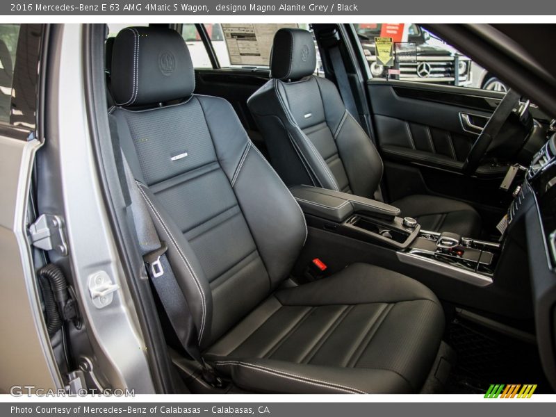 Front Seat of 2016 E 63 AMG 4Matic S Wagon