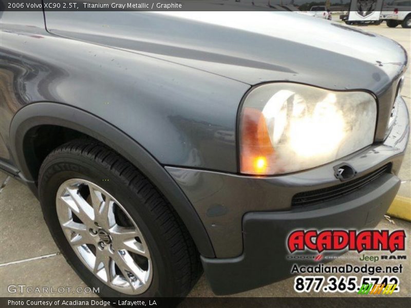Titanium Gray Metallic / Graphite 2006 Volvo XC90 2.5T