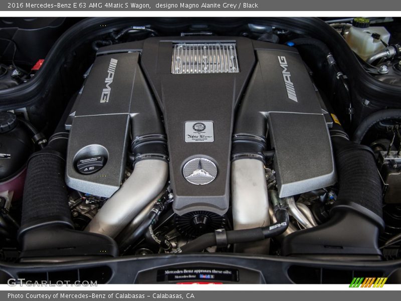  2016 E 63 AMG 4Matic S Wagon Engine - 5.5 Liter AMG DI biturbo DOHC 32-Valve VVT V8