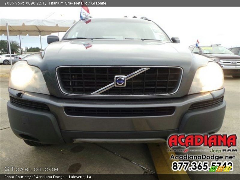 Titanium Gray Metallic / Graphite 2006 Volvo XC90 2.5T