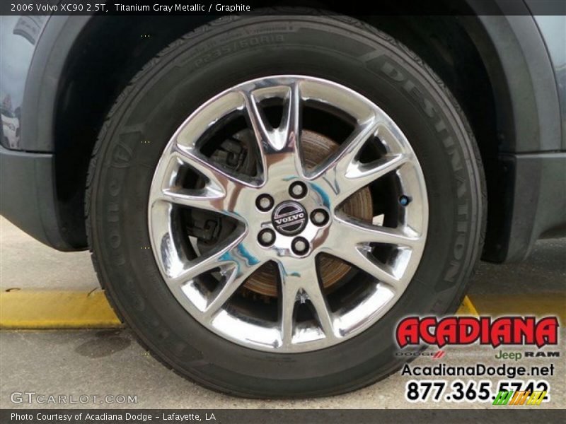 Titanium Gray Metallic / Graphite 2006 Volvo XC90 2.5T