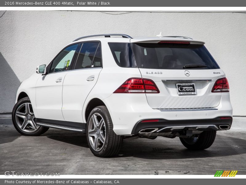Polar White / Black 2016 Mercedes-Benz GLE 400 4Matic
