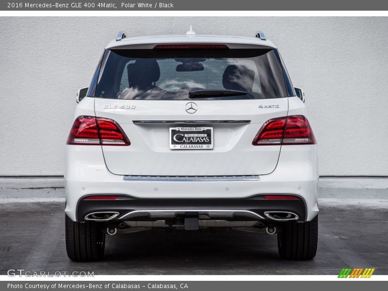 Polar White / Black 2016 Mercedes-Benz GLE 400 4Matic