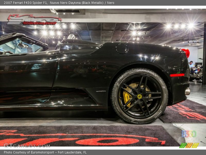 Nuovo Nero Daytona (Black Metallic) / Nero 2007 Ferrari F430 Spider F1