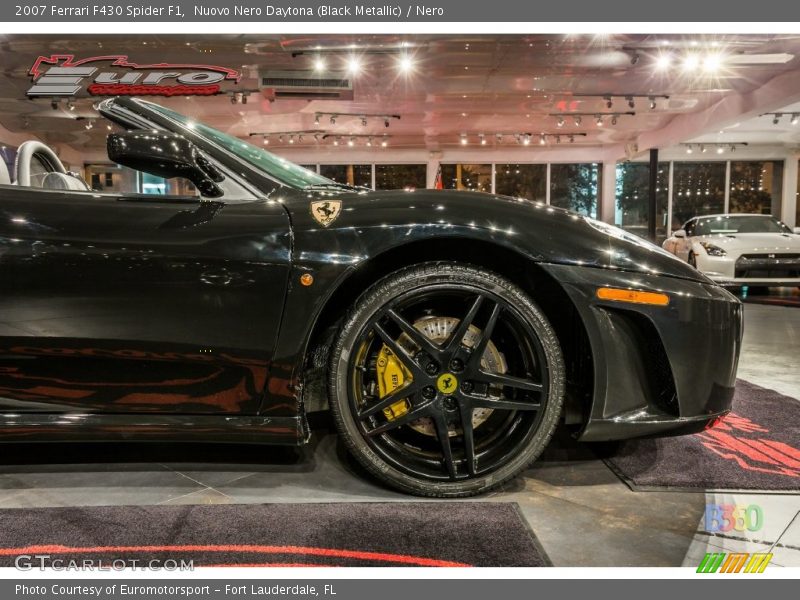 Nuovo Nero Daytona (Black Metallic) / Nero 2007 Ferrari F430 Spider F1