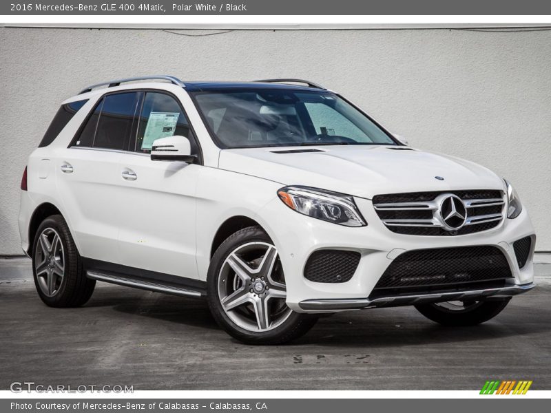 Front 3/4 View of 2016 GLE 400 4Matic