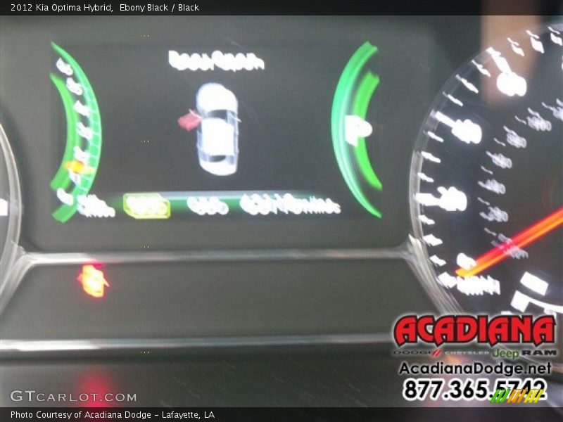 Ebony Black / Black 2012 Kia Optima Hybrid