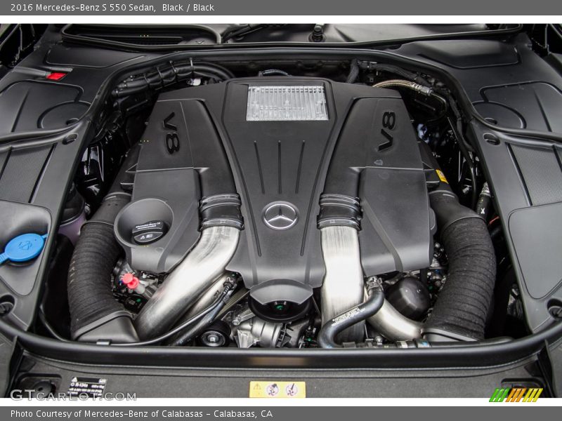  2016 S 550 Sedan Engine - 4.7 Liter biturbo DI DOHC 32-Valve VVT V8