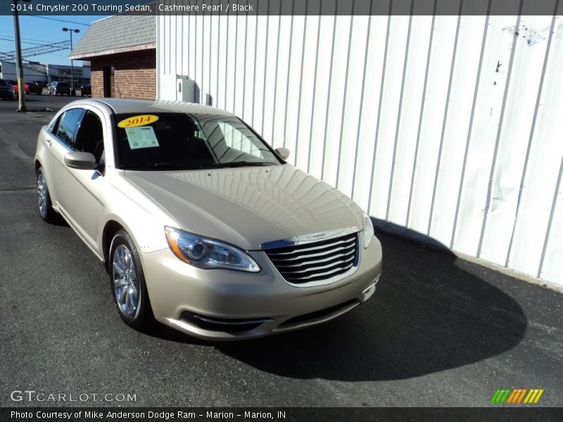 Cashmere Pearl / Black 2014 Chrysler 200 Touring Sedan